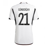Deutschland Ilkay Gundogan #21 Heimtrikot WM 2022 Kurzarm